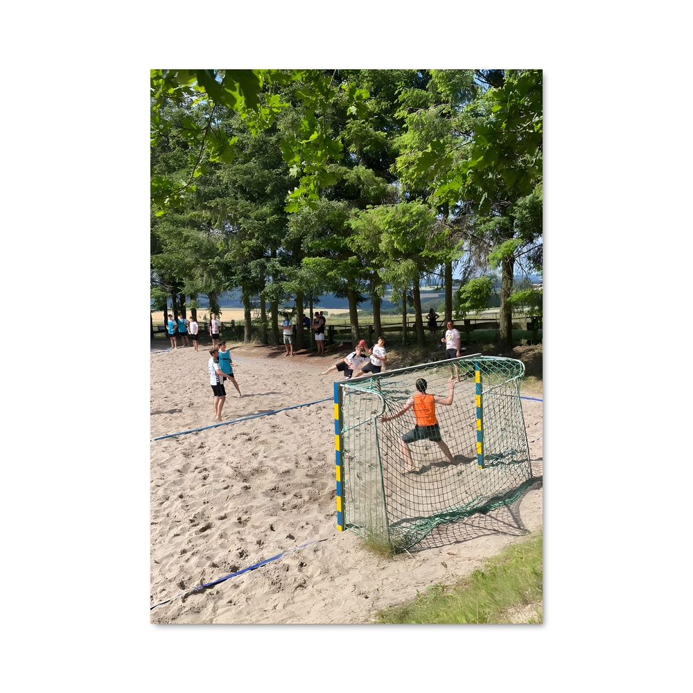 Poster Beach Handball Fun